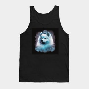 Samoyed With A Crown Tank Top